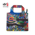 Waterproof 210d polyester strand pocket shopping bag